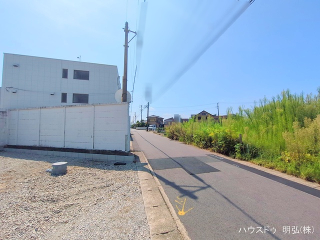 愛知県江南市五明町青木の新築戸建て更地・土地写真 2025年8月13日撮影