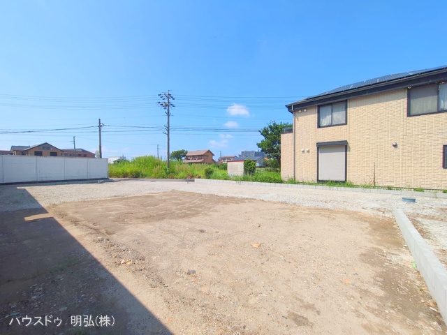 愛知県江南市五明町青木の新築戸建て更地・土地写真 2025年8月13日撮影