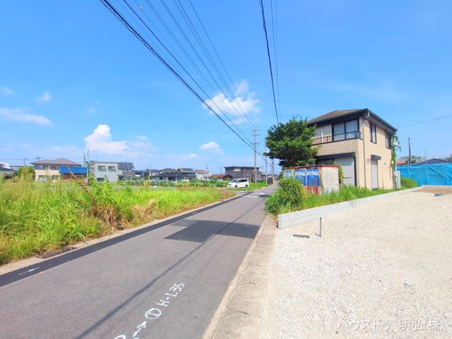 愛知県江南市五明町青木の新築戸建て更地・土地写真 2025年8月13日撮影