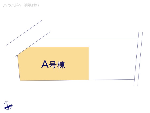 愛知県江南市五明町青木の新築戸建て全体区画図 ※図面と異なる場合は現況を優先