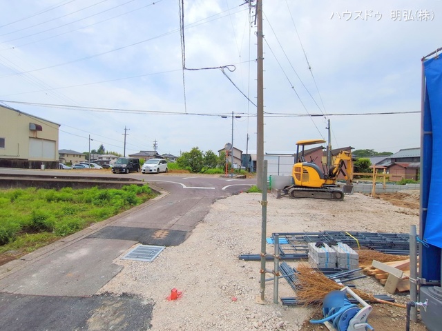 愛知県江南市宮田町　本郷の新築戸建て基礎写真 2025年6月5日撮影