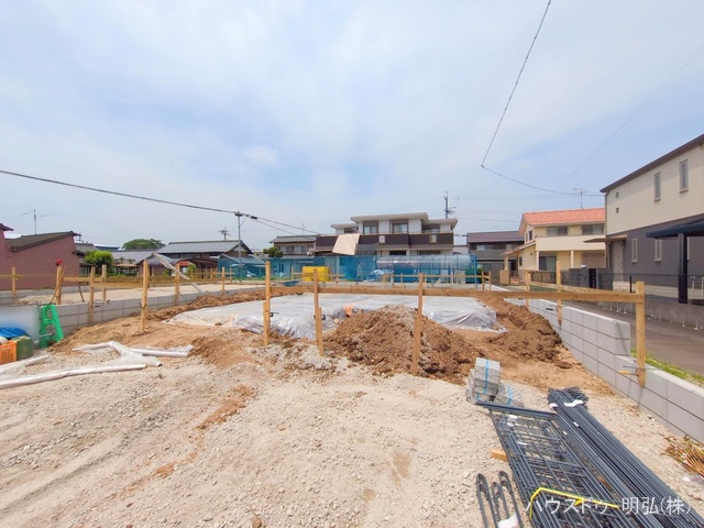 愛知県江南市宮田町　本郷の新築戸建て基礎写真 2025年6月5日撮影