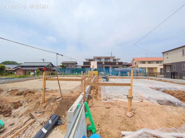 愛知県江南市宮田町　本郷の新築戸建て基礎写真 2025年6月5日撮影