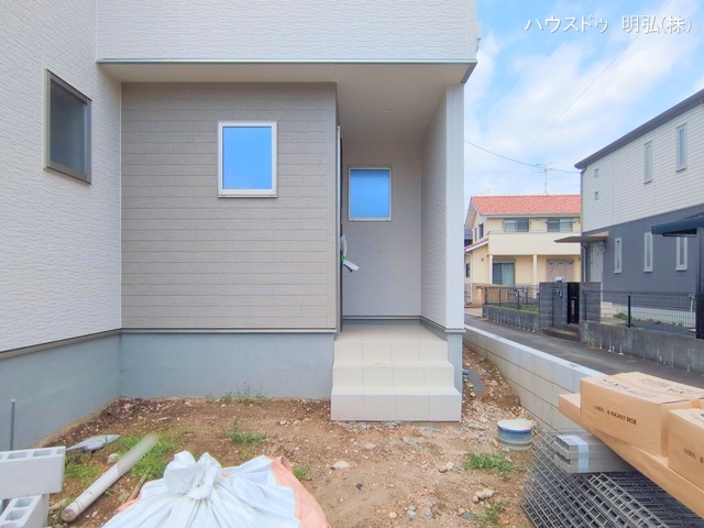 愛知県江南市宮田町　本郷の新築戸建て外構写真 2025年8月13日撮影