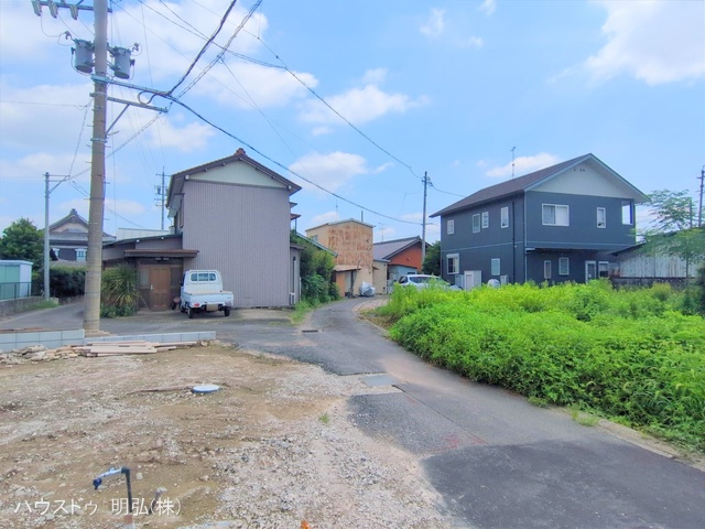 愛知県江南市宮田町　本郷の新築戸建て外構写真 2025年8月13日撮影