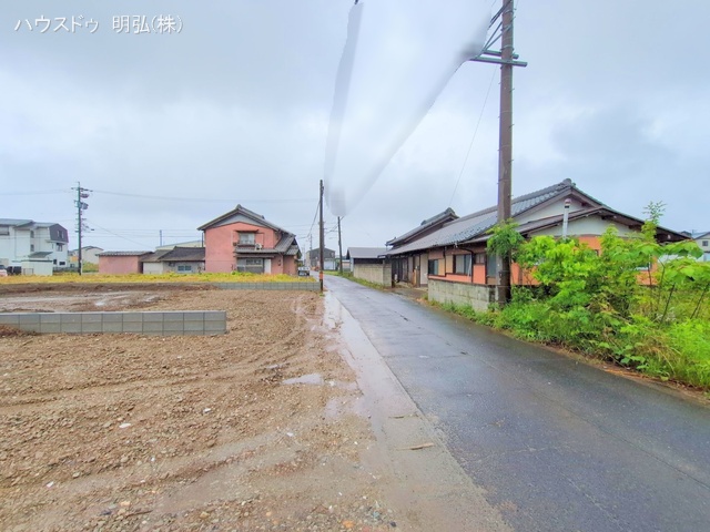 愛知県江南市河野町川西の新築戸建て更地・土地写真 2025年5月5日撮影