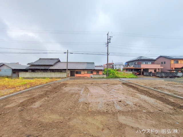 愛知県江南市河野町川西の新築戸建て更地・土地写真 2025年5月5日撮影