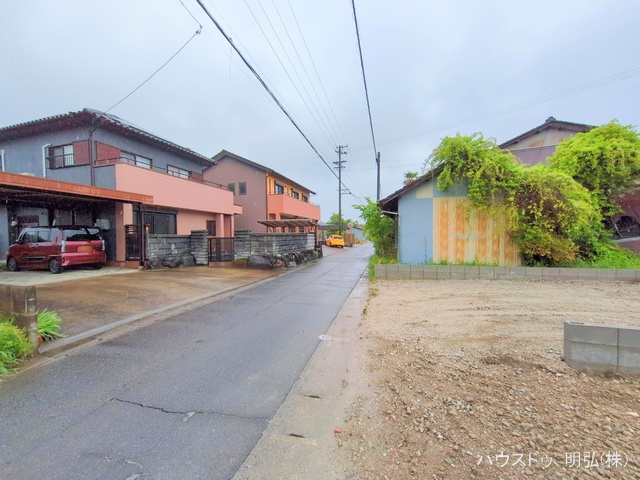 愛知県江南市河野町川西の新築戸建て更地・土地写真 2025年5月5日撮影