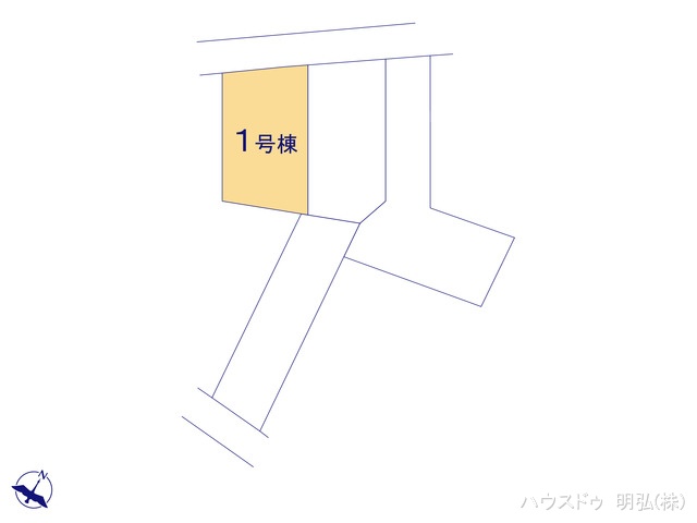 愛知県江南市河野町川西の新築戸建て全体区画図 ※図面と異なる場合は現況を優先