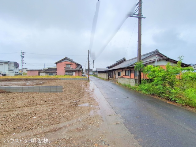 愛知県江南市河野町川西の新築戸建て更地・土地写真 2025年5月5日撮影