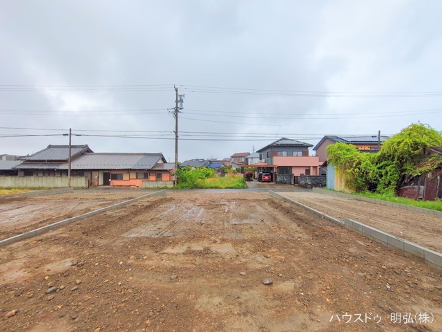 愛知県江南市河野町川西の新築戸建て更地・土地写真 2025年5月5日撮影