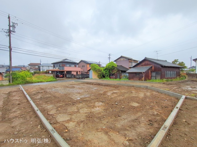 愛知県江南市河野町川西の新築戸建て更地・土地写真 2025年5月5日撮影