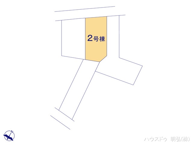 愛知県江南市河野町川西の新築戸建て全体区画図 ※図面と異なる場合は現況を優先