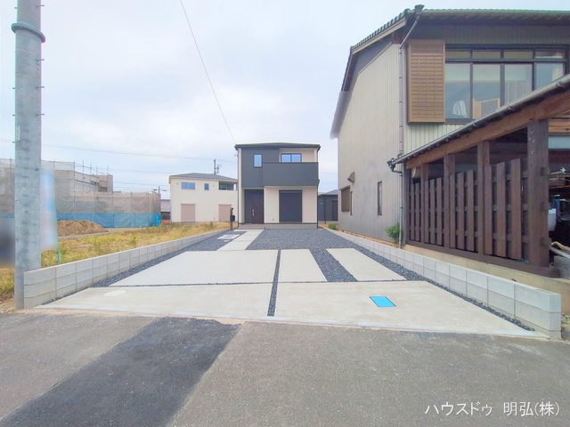 愛知県江南市河野町川西の新築戸建て完成写真 2025年11月12日撮影