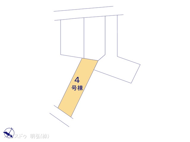 愛知県江南市河野町川西の新築戸建て全体区画図 ※図面と異なる場合は現況を優先