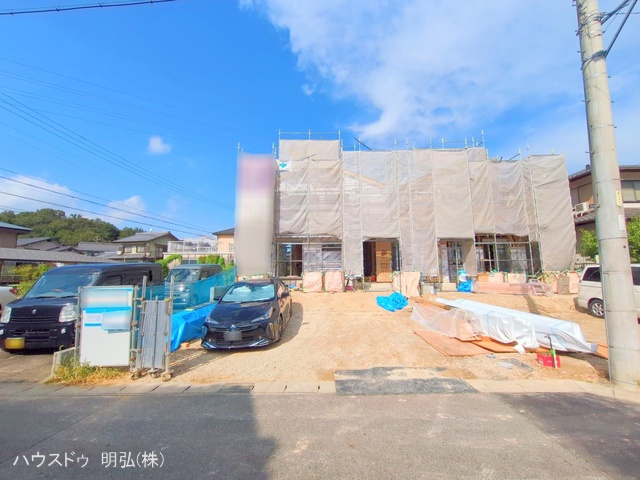 愛知県小牧市大字本庄の新築戸建てシート写真 2025年9月30日撮影