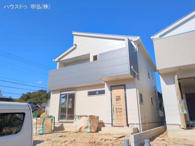 愛知県小牧市大字本庄の新築戸建て外構写真 2025年10月29日撮影