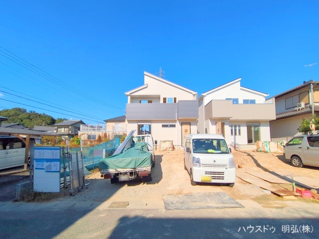 愛知県小牧市大字本庄の新築戸建て外構写真 2025年10月29日撮影