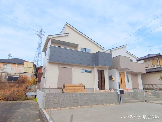 愛知県小牧市大字本庄の新築戸建て外構写真 2025年11月26日撮影