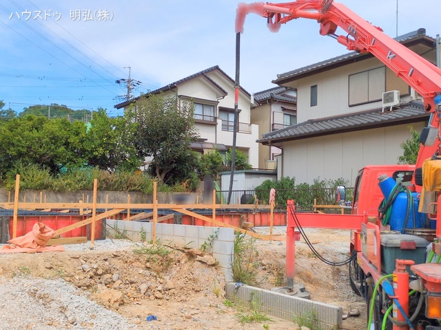 愛知県小牧市大字本庄の新築戸建て基礎写真 2025年9月2日撮影
