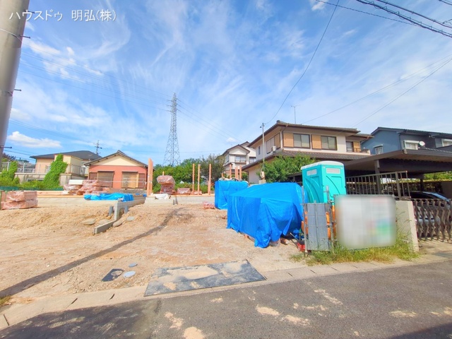 愛知県小牧市大字本庄の新築戸建て上棟写真 2025年9月21日撮影