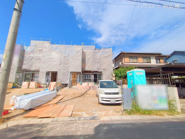 愛知県小牧市大字本庄の新築戸建て上棟写真 2025年9月30日撮影