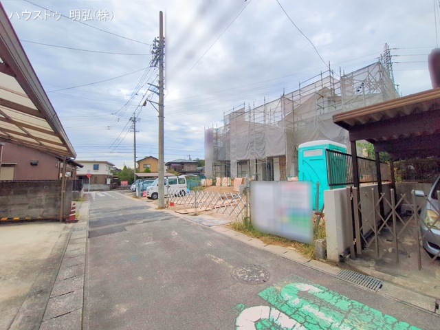 愛知県小牧市大字本庄の新築戸建てシート写真 2025年10月19日撮影