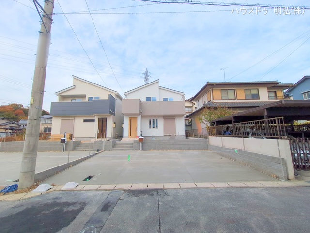 愛知県小牧市大字本庄の新築戸建て外構写真 2025年11月26日撮影