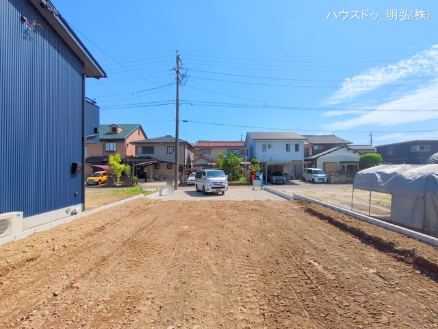 愛知県江南市小脇町小脇の新築戸建て更地・土地写真 2025年6月17日撮影