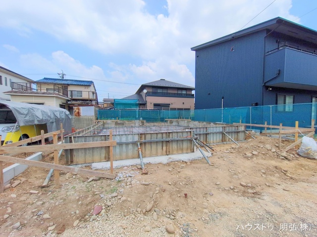愛知県江南市小脇町小脇の新築戸建て基礎写真 2025年7月9日撮影