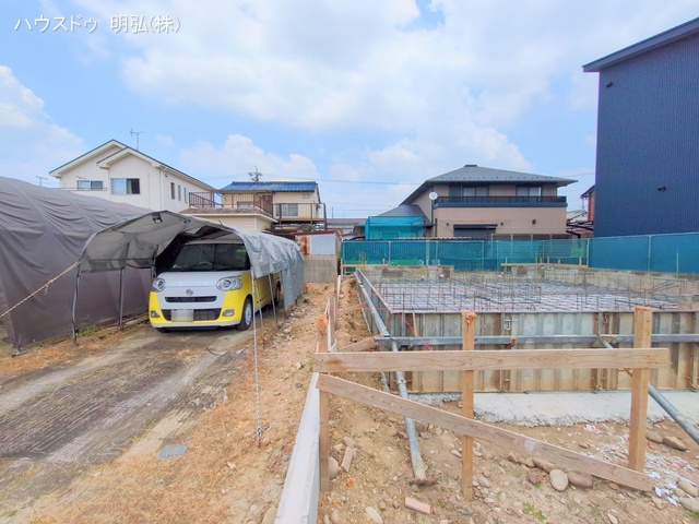 愛知県江南市小脇町小脇の新築戸建て基礎写真 2025年7月9日撮影
