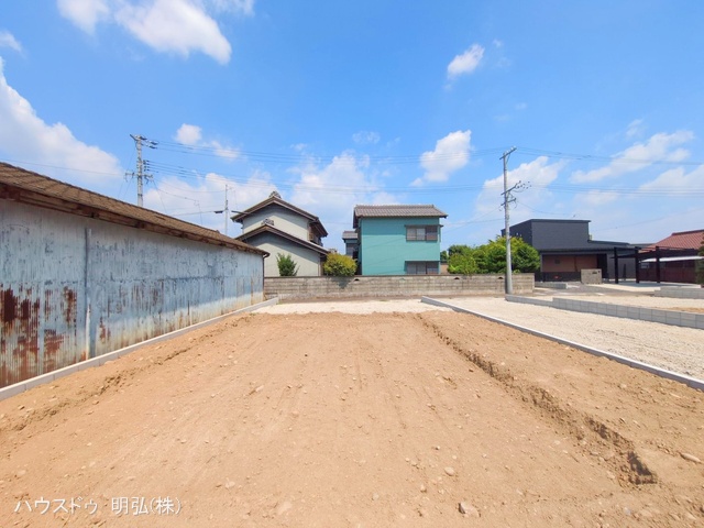 愛知県江南市河野町河野の新築戸建て更地・土地写真 2025年7月30日撮影
