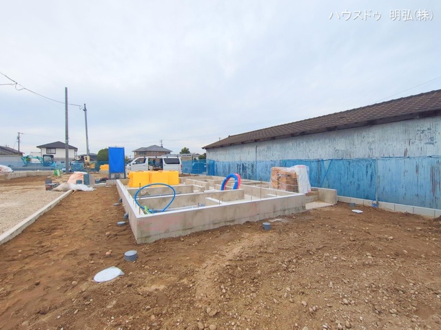 愛知県江南市河野町河野の新築戸建て基礎写真 2025年11月12日撮影