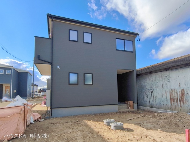 愛知県江南市河野町河野の新築戸建て外構写真 2026年1月7日撮影