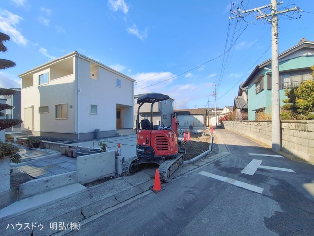 愛知県江南市河野町河野の新築戸建て外構写真 2026年1月29日撮影