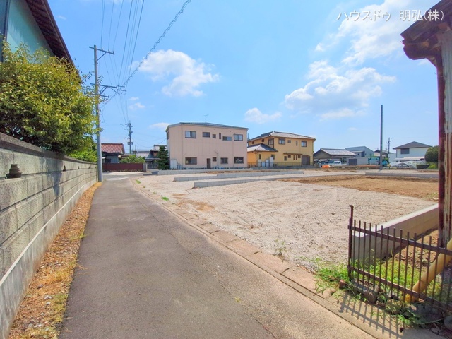 愛知県江南市河野町河野の新築戸建て更地・土地写真 2025年7月30日撮影