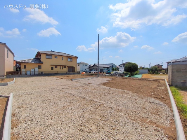 愛知県江南市河野町河野の新築戸建て更地・土地写真 2025年7月30日撮影