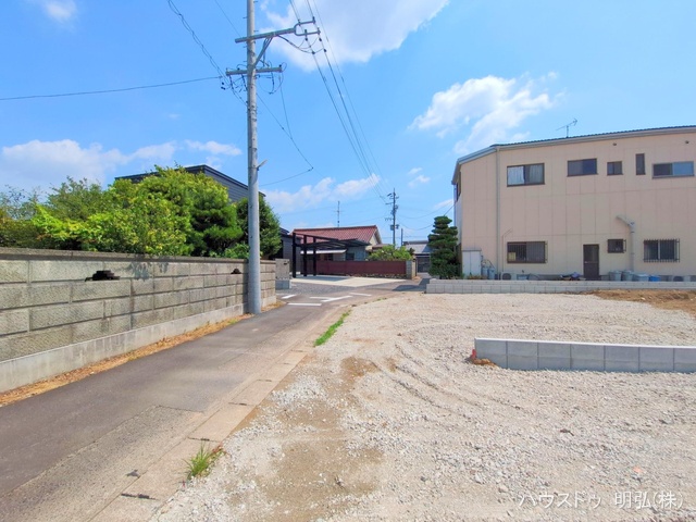 愛知県江南市河野町河野の新築戸建て更地・土地写真 2025年7月30日撮影