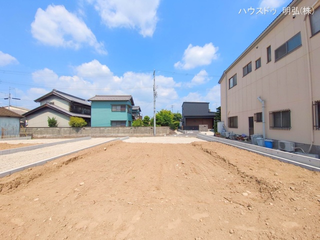 愛知県江南市河野町河野の新築戸建て更地・土地写真 2025年7月30日撮影