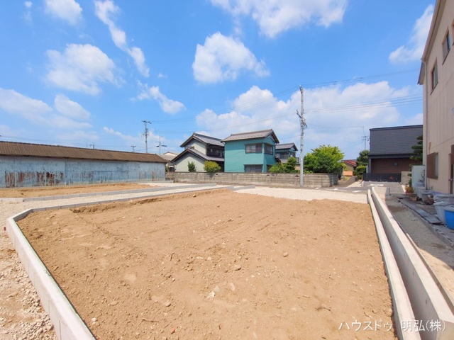 愛知県江南市河野町河野の新築戸建て更地・土地写真 2025年7月30日撮影