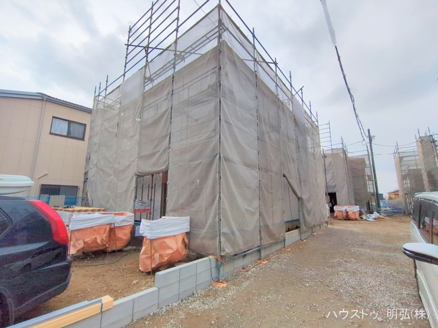 愛知県江南市河野町河野の新築戸建てシート写真 2025年12月7日撮影