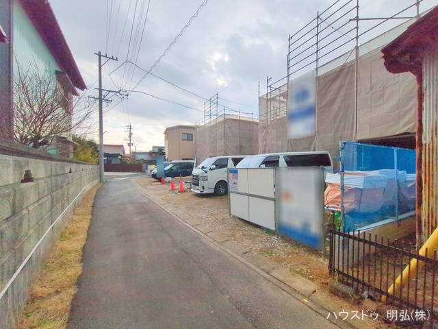 愛知県江南市河野町河野の新築戸建てシート写真 2025年12月7日撮影