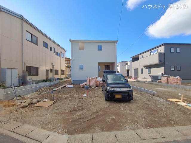 愛知県江南市河野町河野の新築戸建て外構写真 2026年1月7日撮影