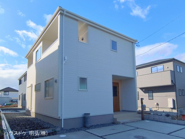 愛知県江南市河野町河野の新築戸建て外構写真 2026年1月29日撮影