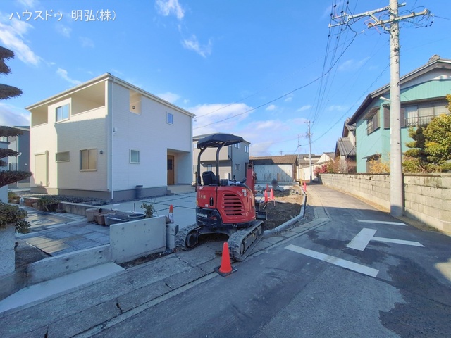 愛知県江南市河野町河野の新築戸建て外構写真 2026年1月29日撮影