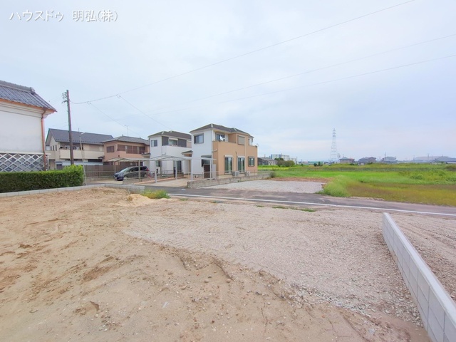 愛知県江南市安良町郷中の新築戸建て更地・土地写真 2025年9月23日撮影