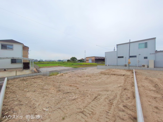 愛知県江南市安良町郷中の新築戸建て更地・土地写真 2025年9月23日撮影