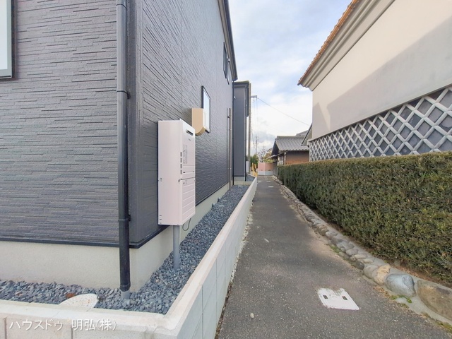 愛知県江南市安良町郷中の新築戸建て完成写真 2026年1月19日撮影