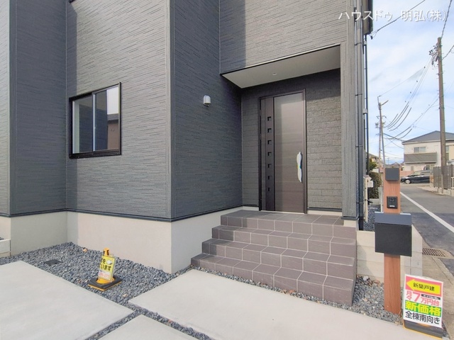 愛知県江南市安良町郷中の新築戸建て完成写真 2026年1月19日撮影