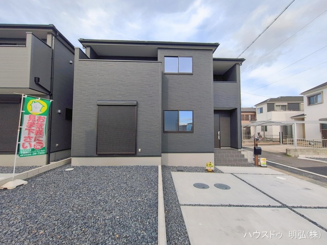 愛知県江南市安良町郷中の新築戸建て完成写真 2026年1月19日撮影